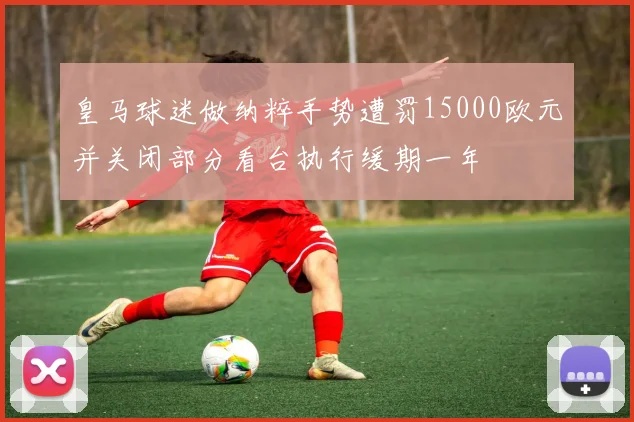 皇马球迷做纳粹手势遭罚15000欧元并关闭部分看台执行缓期一年
